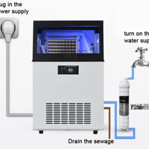 Commercial Ice Maker Machine 80kg/24H Review: a no-frills workhorse for busy bars and cafés