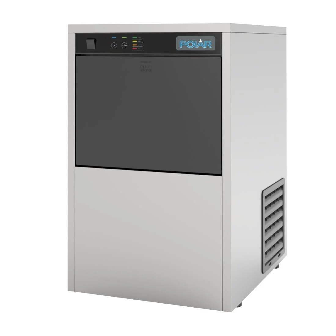 U-Series Countertop Ice Machine with UVC, Stainless Steel, 20kg