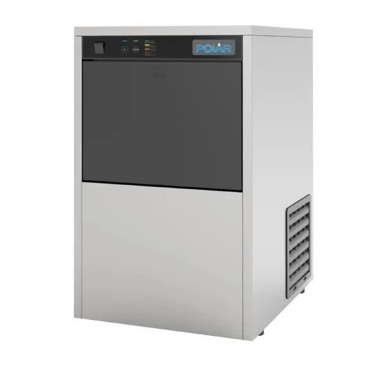 U-Series Countertop Ice Machine with UVC, Stainless Steel, 20kg