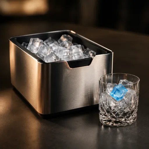 How a premium fridge elevates your home ice maker experience