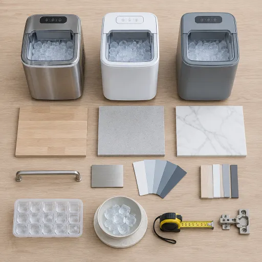 Matching Your Ice Maker to Your Kitchen: Color, Finish and Countertop Coordination