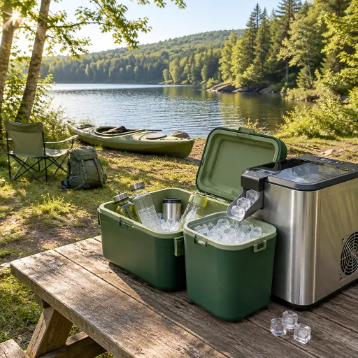 How a qool cooler style system transforms portable ice machines for outdoor enthusiasts