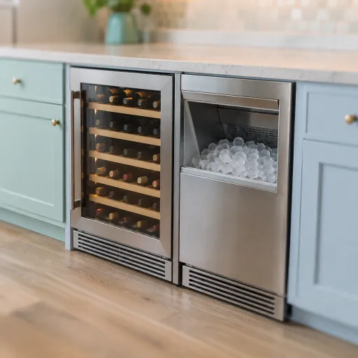 Choosing an under counter wine cooler that complements your undercounter ice maker