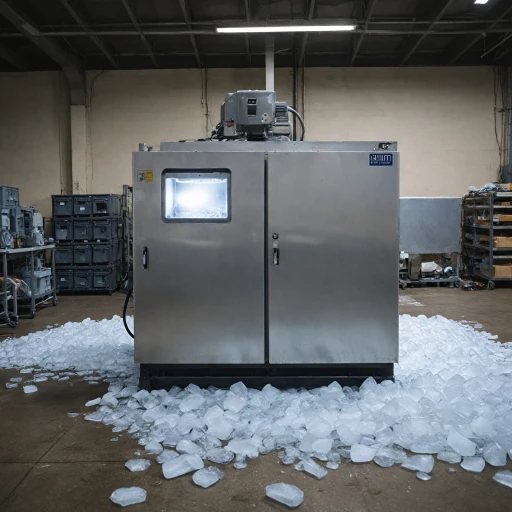 Efficient Ice Production with a 100-Pound Capacity Machine