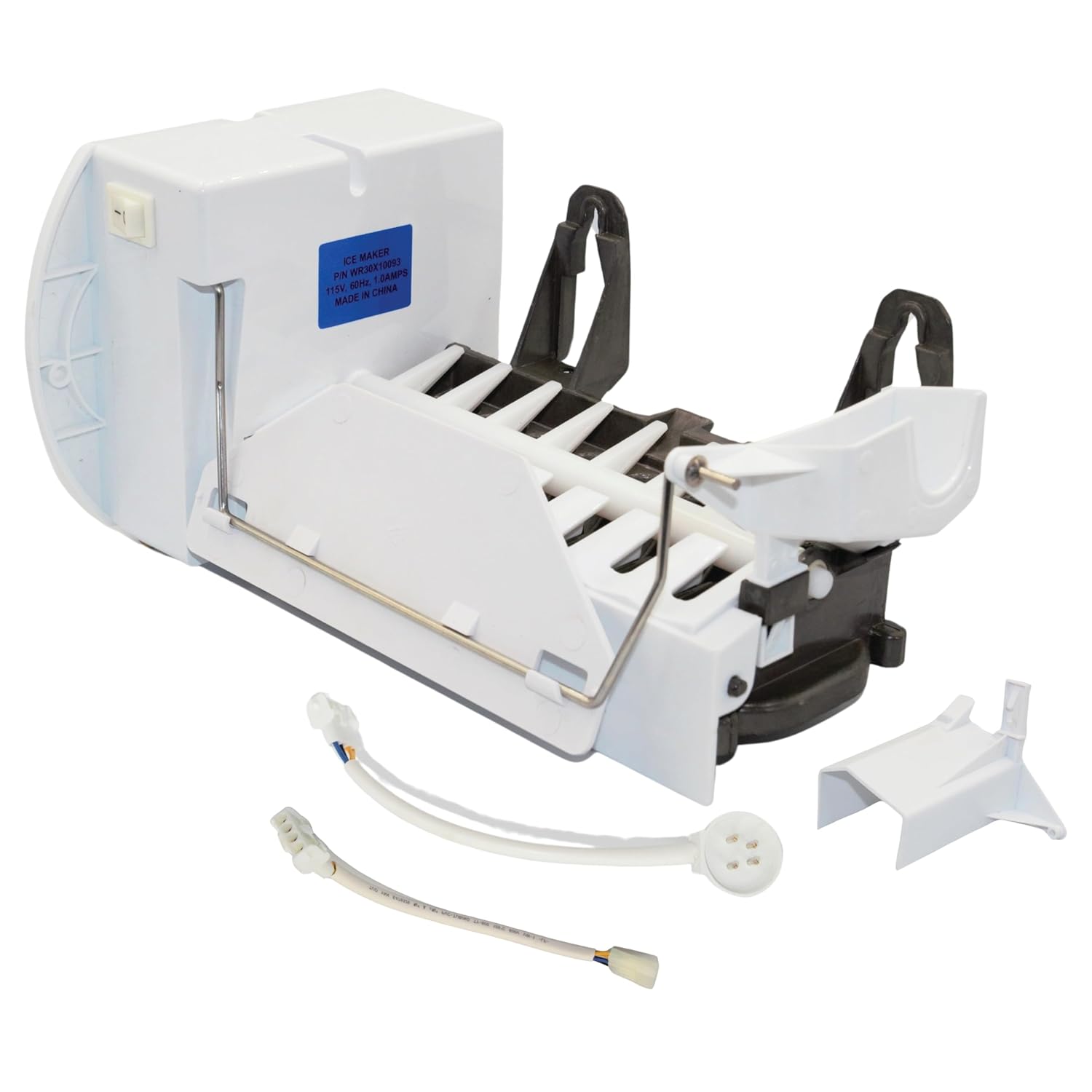 WR30X10093 Ice Maker Kit – Compatible with GE, Hotpoint Refrigerators – Replaces WR30X10093, WR30X10061, PS1993870, AP4345120, 1399596