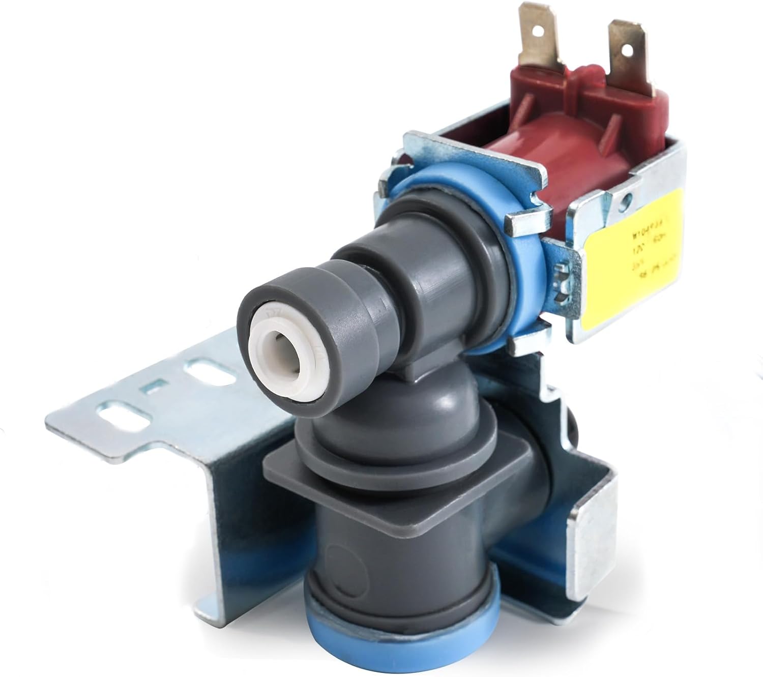 WPW10498976 W10498976 Refrigerator Ice Maker Water Inlet Solenoid Valve Replacement Compatible with Whirlpool Maytag Kenmore WRB322DMBM00 596467934951, W10420082 Refrigerator Water Inlet Valve