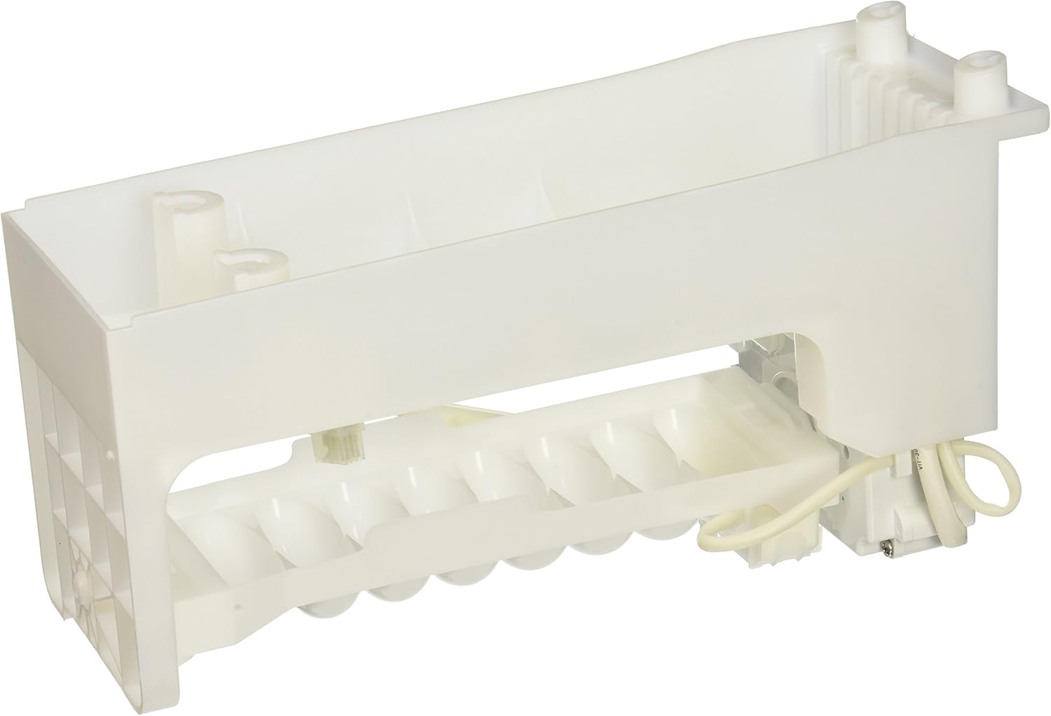 DA97-08059A Genuine OEM Ice Maker Assembly (White) for Samsung Refrigerators