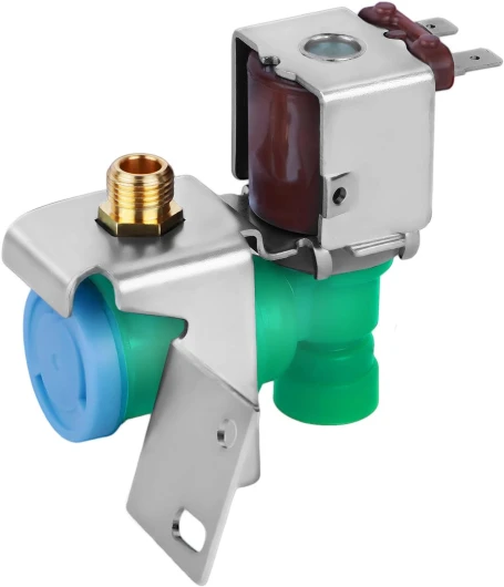 W10394076 W10865826 Refrigerator Water Inlet Valve Compatible with Whirlpool,KitchenAid Refrigerator,Kenmore,Maytag,Ikea,Replacement for K-78282 W10726788 W10833705 W10872966 WPW10394076