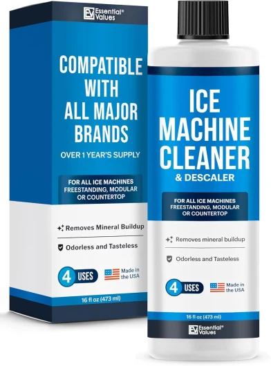 Ice Machine Cleaner and Descaler 16 fl oz Descaler - Ice Maker Cleaner Compatible with All Major Brands (Scotsman, KitchenAid, Affresh, Opal, Manitowoc)