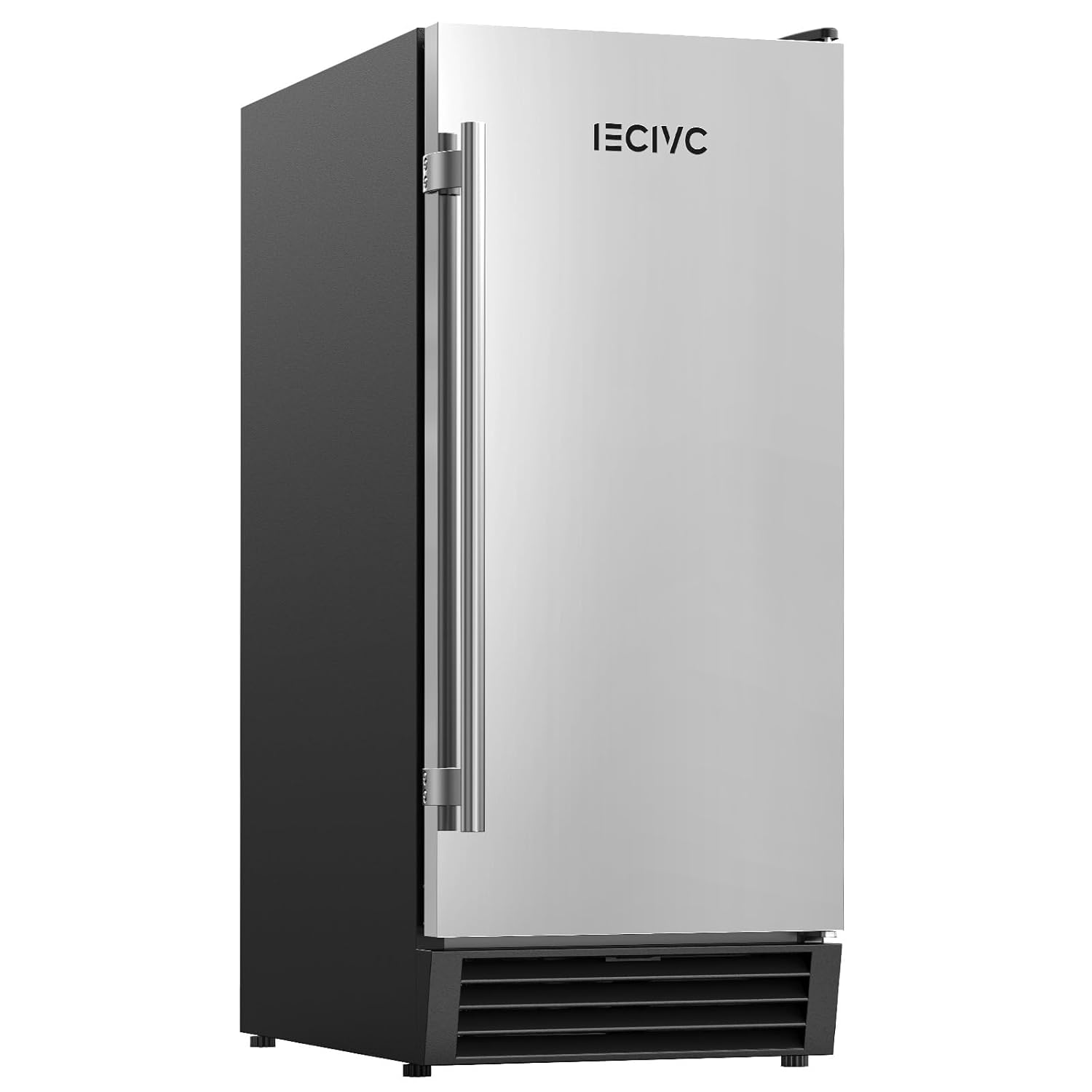 Commercial Under Counter Ice Maker Machine, 80 LBS/Day with 25 LBS Storage Bin, 15'' W Built-in & Freestanding Ice Maker, Auto-Cleaning, Ideal for Commercial Home Bar