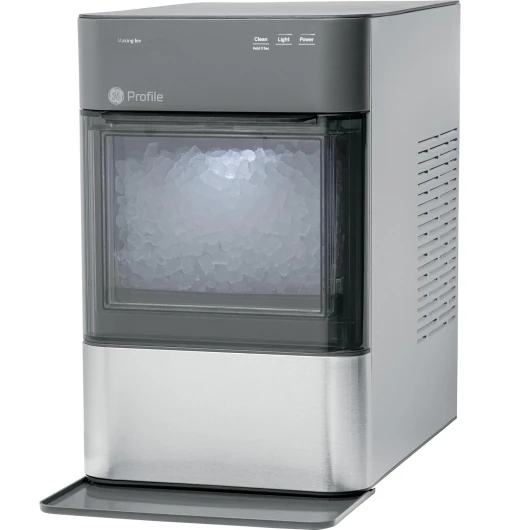 GE Profile Opal 2.0, Chewable Crunchable Countertop Nugget Ice Maker, Scoop included, 38 lbs in 24 hours, Pellet Ice Machine with WiFi & Smart Connected, Stainless Steel Opal 2.0 Stainless Steel