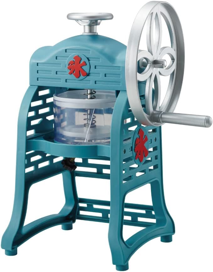 Doshisha IS-FY-20 Shaved Ice Maker, Manual, Fluffy Snow, Genuine Fluffy Texture, Compatible with Rose Ice, Recipes Included, 2 Ice Cups Included Single Item