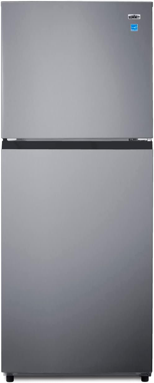 FF1089PLIM 24" Wide Top Mount Refrigerator-Freezer with Icemaker, 10 cu.ft, Defrost Type, Stainless Steel Look, Frost-free Operation, ADA Compliant, Interior Light (Stainless Steel)