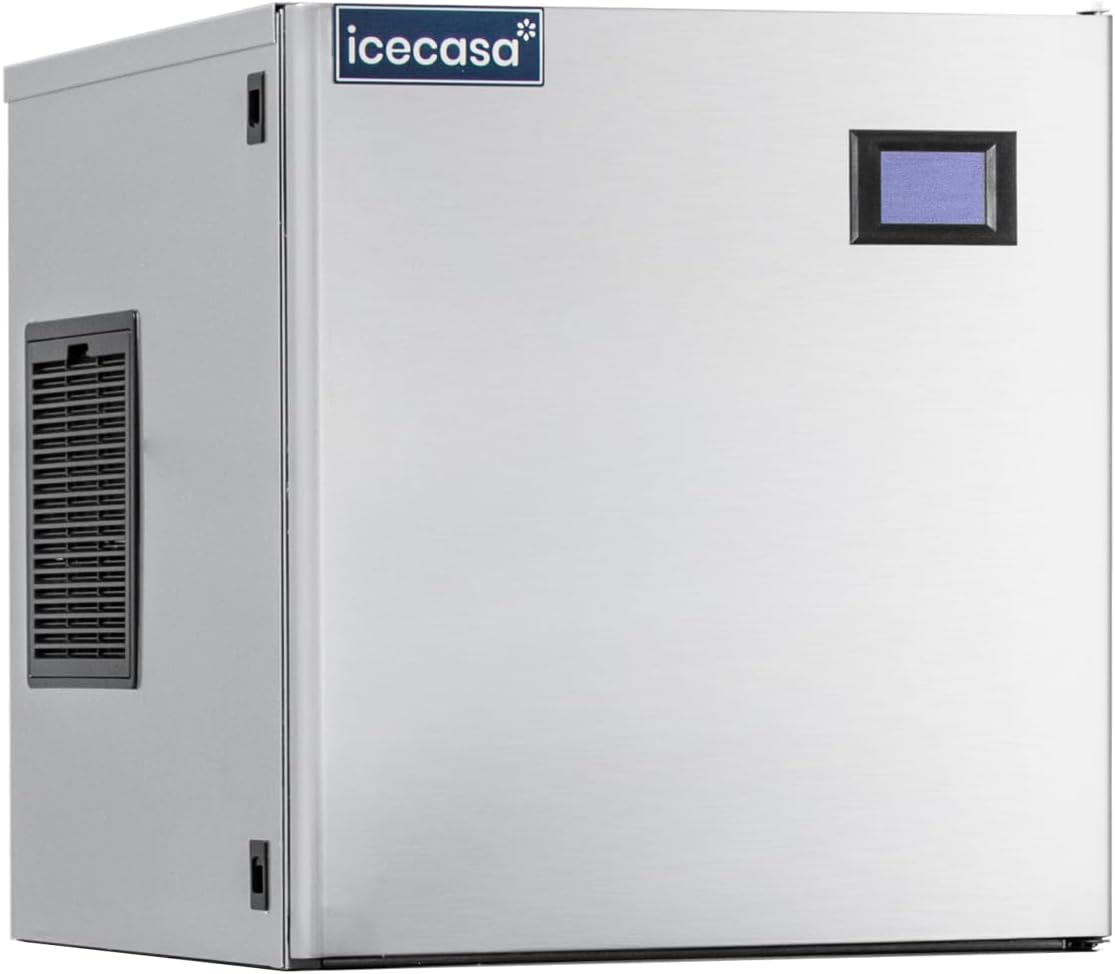 Commercial Ice Maker Machine-Head Stainless Steel 450 lbs/24H Ice Maker Machine Capacity-Ideal for Hotels, Bars, Restaurants Ice Maker Unit-450 lbs/24H 1