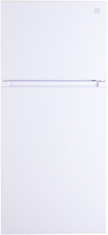 30 in - 18.1 cu - ft - Capacity Refrigerator/Freezer with Adjustable Glass Shelving, Humidity Control Crispers, Ice Maker, ENERGY STAR Certified, White