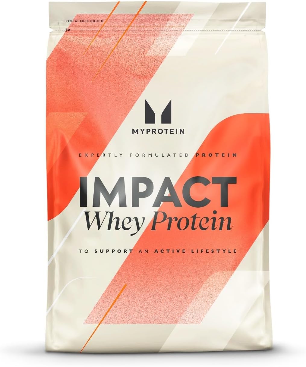 Impact Whey Protein Powder, 5.5 Lbs (100 Servings) Vanilla Ice Cream, 22g Protein & 5g BCAA Per Serving, Protein Shake for Superior Performance, Muscle Strength & Recovery, Gluten Free Vanilla 5.5 Pound (Pack of 1)