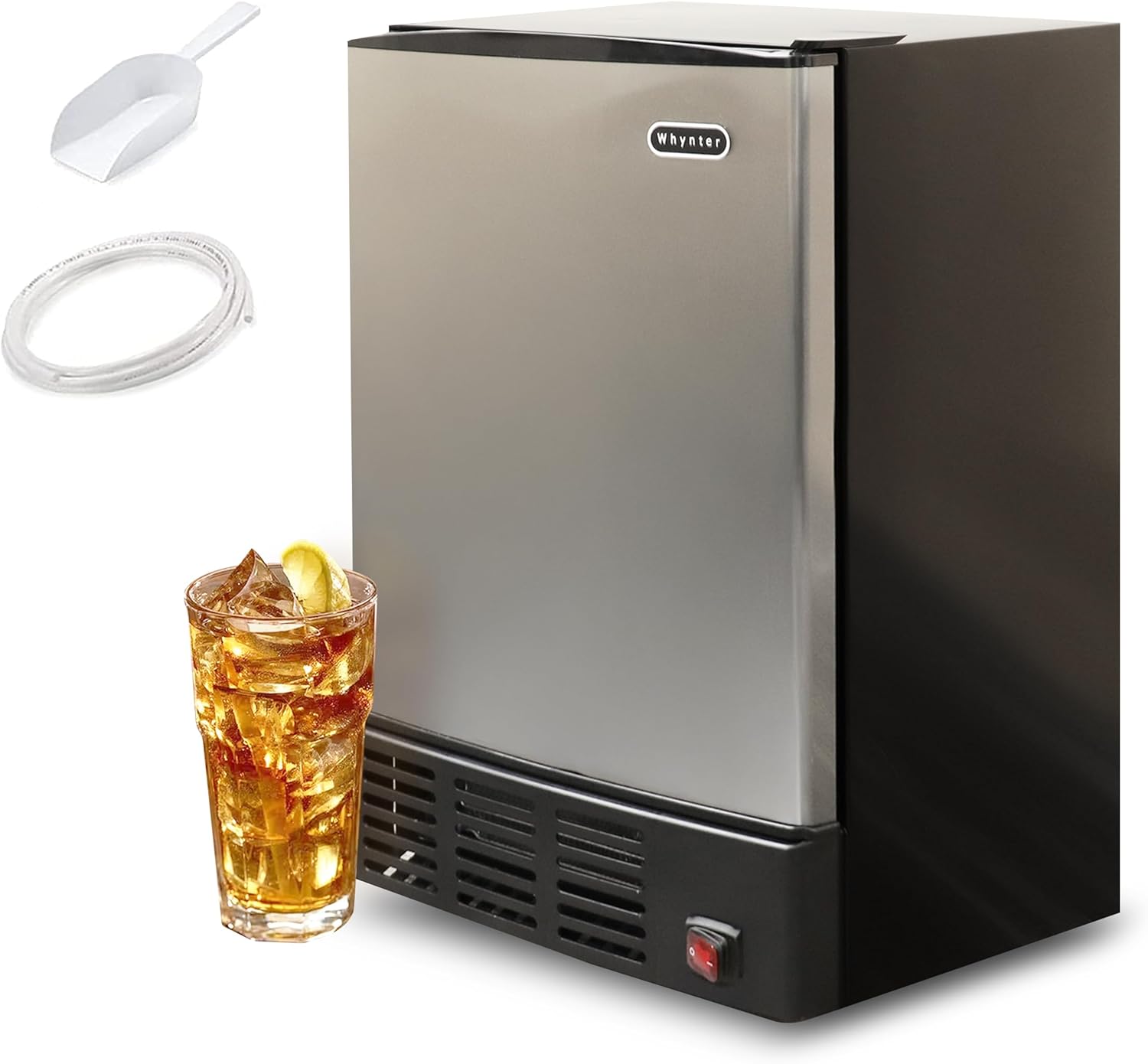 UIM-155 Stainless Steel Built-In Ice Maker