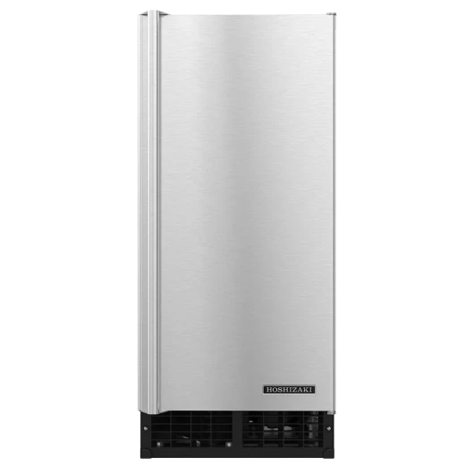 Hoshizaki America 14 7/8""W Nugget Undercounter Ice Machine - 80 lbs/Day, Air Cooled, ADA, Gravity Drain, 115v