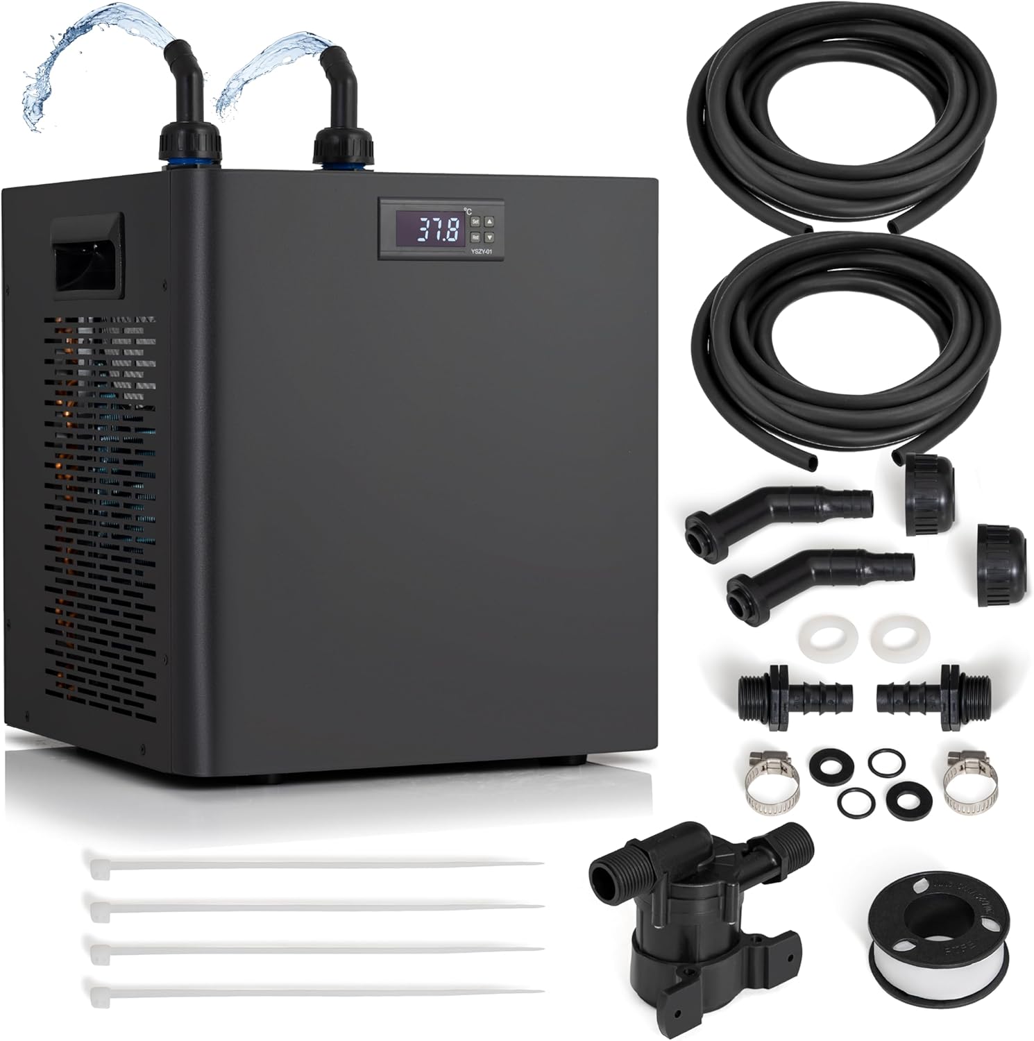 Chiller 2.0 for Ice Bath and Cold Plunges Including All Hoses and Pumps - 1/3 HP, 2/3 HP, 1 HP Models