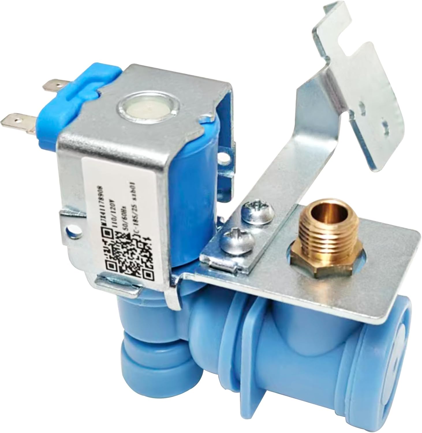MJX41178908 Refrigerator Water Inlet Valve for LG Kenmore,Ice Maker Water Valve for Fridge Replacement Parts AP4451762 5221JA2011J PS3536019 AH3536019, Valves Inlet Solenoid Fits Model LFX LMX etc