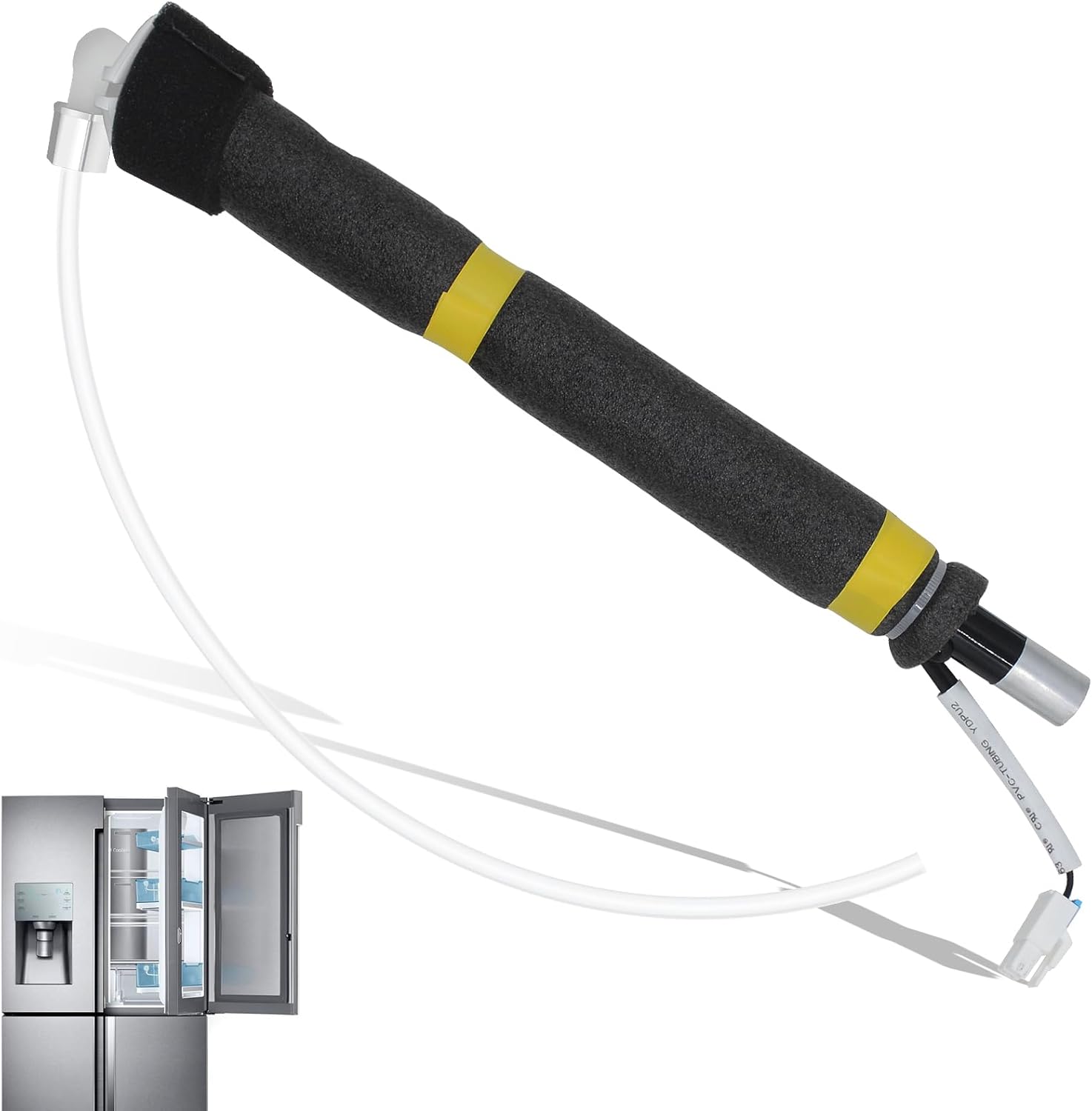 DA97-00209Z Refrigerator Ice Maker Fill Tube Heater, Compatible with samsung Refrigerator, Replaces Frigerator Water Tube Heater Number AP5577572, 3970650, PS4169184, 2 Year warranty