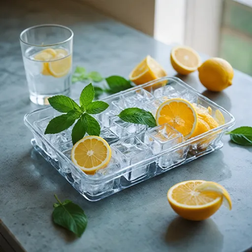Tips for making perfectly clear ice cubes at home