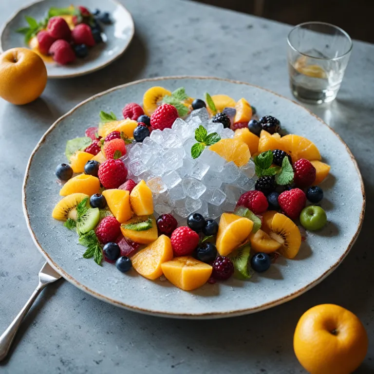 Can ice be considered a food?