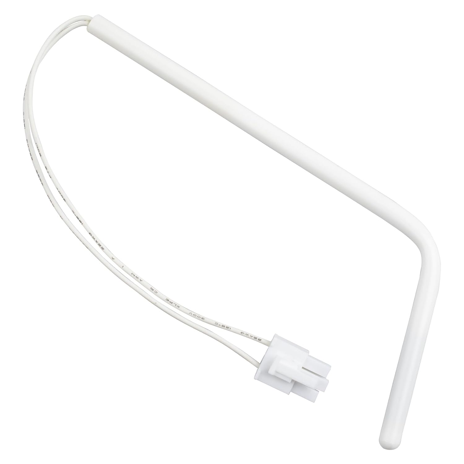 W10511923 Refrigerator Ice Machine Bin Thermistor, Ice Maker Bin Temperature Sensor Compatible with Whirlpool Ice Makers - Replacement for Part Numbers: AP6022509, 3021097, PS11755842 - 1 Pack