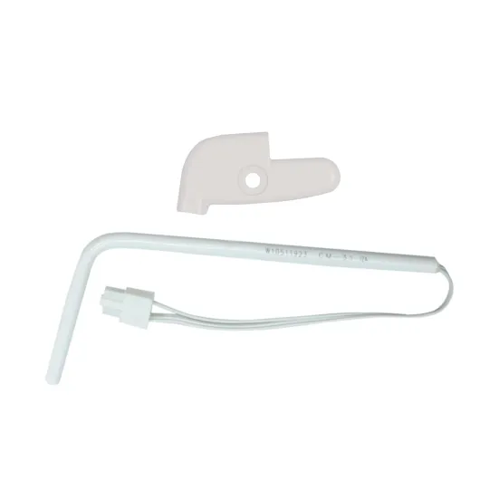 New for Whirlpool WPW10511923 Refrigerator Ice Machine Bin Thermistor W10511923 (Color: White, Silver)