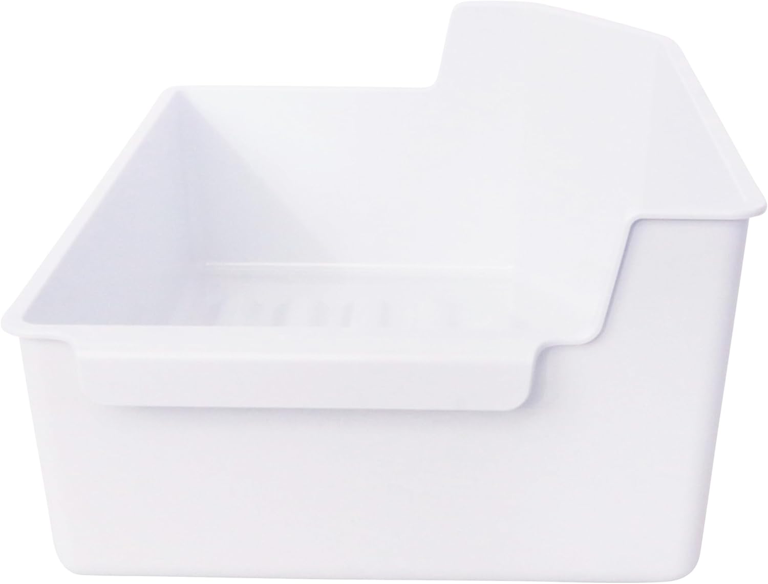 240385201 Ice Cube Bucket Container Tray Storage Bin Compatible with Frigidaire Kenmore Electrolux 7240385201 AP2116228 891419, AH430380, EA430380, PS430380 (Refrigerator, Bin ONLY)