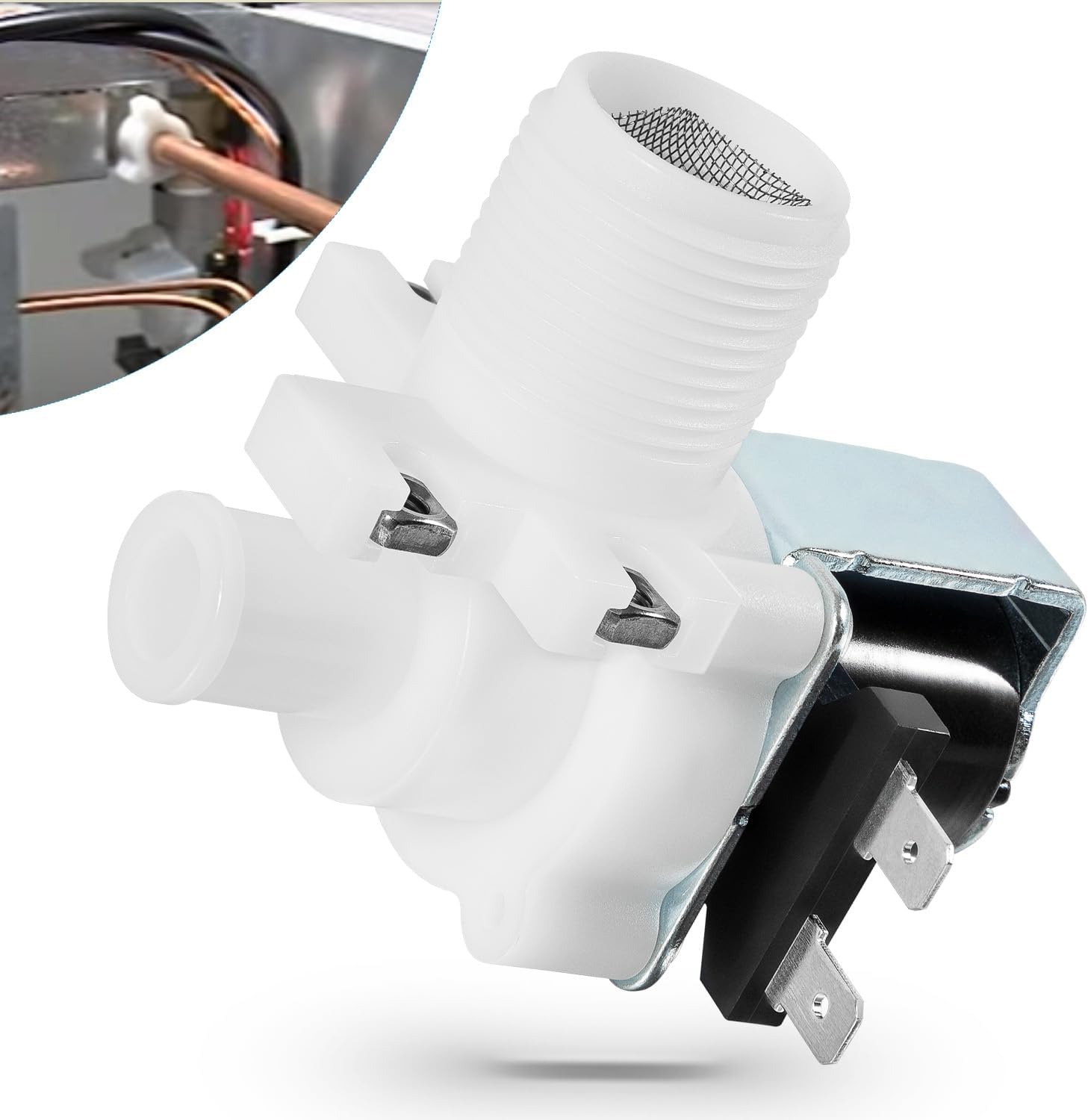 Replacement for Hoshizaki 3U0111-04 Water Valve, 120V, 60HZ, J248-072, HOS3U0111-04