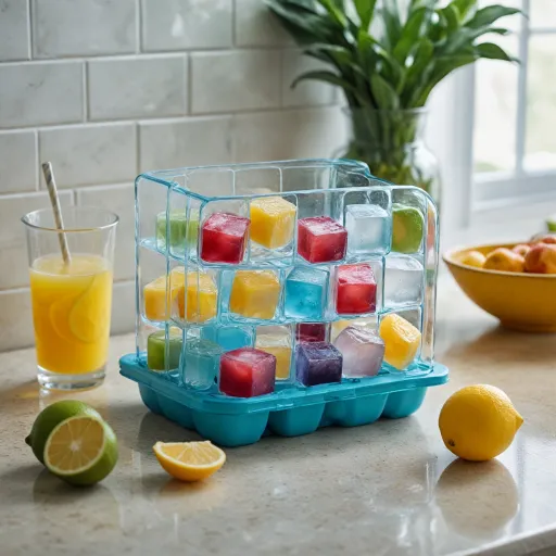 Why choose an ice tray for making small ice cubes