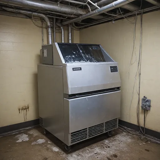 How to deal with black mold in your ice machine