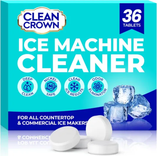 Ice Machine Cleaner (36 Pack), Ice Machine Descaler, Nickel Safe Cleaner and Descaler for Frigidaire, Opal, GE Profile, Kitchenaid Countertop and Nugget Ice Makers