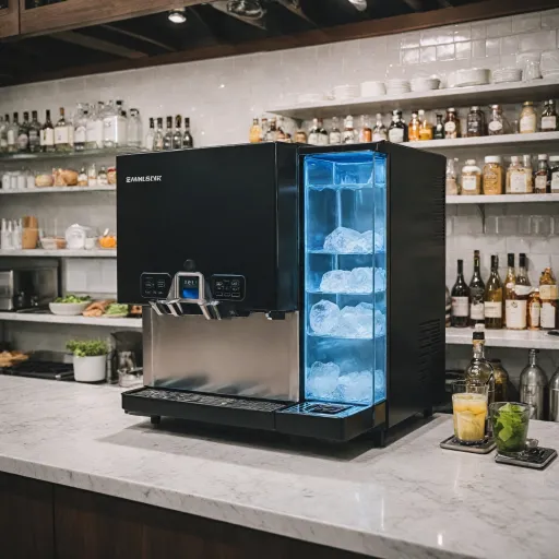 Choosing the right countertop ice dispenser for commercial use