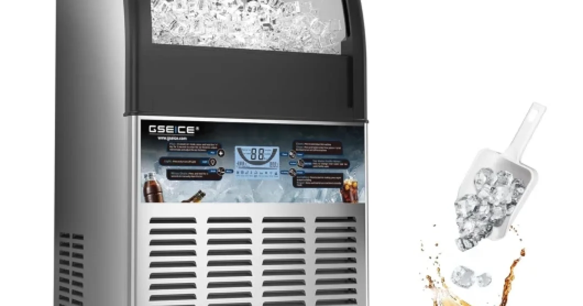 GSEICE Compact Ice Maker Review: It Gets the Job Done for Home Use