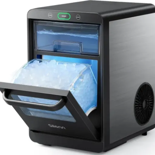 Silonn Nugget Ice Maker Review: compact chewable ice machine for people who are tired of freezer trays
