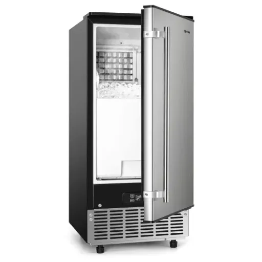EUHOMY 15" Commercial Ice Maker Review: a compact ice factory for your kitchen or bar