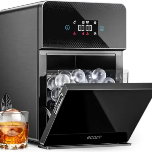 ecozy 2" Clear Ice Ball Maker Review: clear whiskey spheres without babysitting molds
