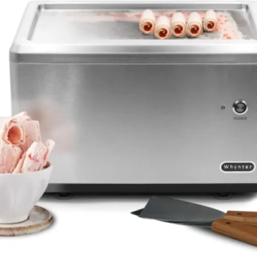 Whynter ICR-300SS Review: a compact rolled ice cream maker that actually freezes fast
