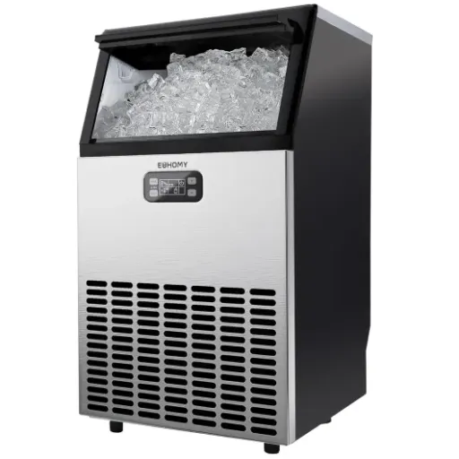 EUHOMY IM-02 Commercial Ice Maker Review: a compact workhorse for home bars and small businesses