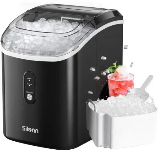 Silonn Nugget Ice Maker Review: compact crunchy ice machine for small households