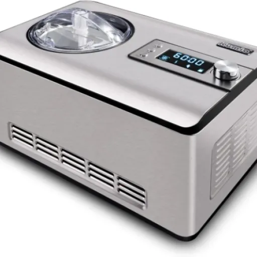 KUMIO 2.2-Quart Ice Cream Maker Review: no-pre-freeze convenience for homemade ice cream addicts