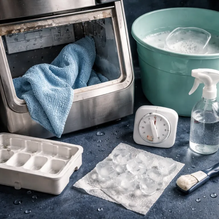 How to Clean an Ice Maker in 15 Minutes: The Routine That Prevents Scale and Smells