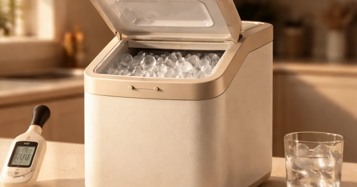 Quiet Ice Makers for Open Kitchens: How to Read the Decibel Claims That Actually Matter