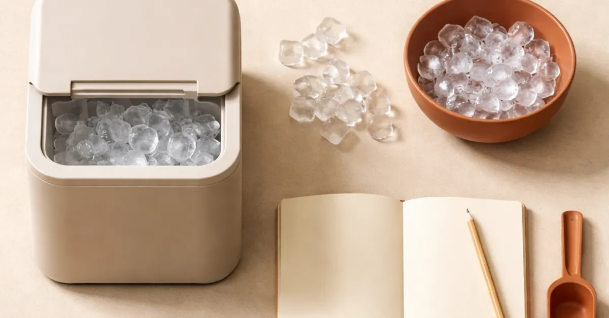 Counter Space vs Daily Ice Output: The Math That Sizes Your Countertop Ice Maker Right