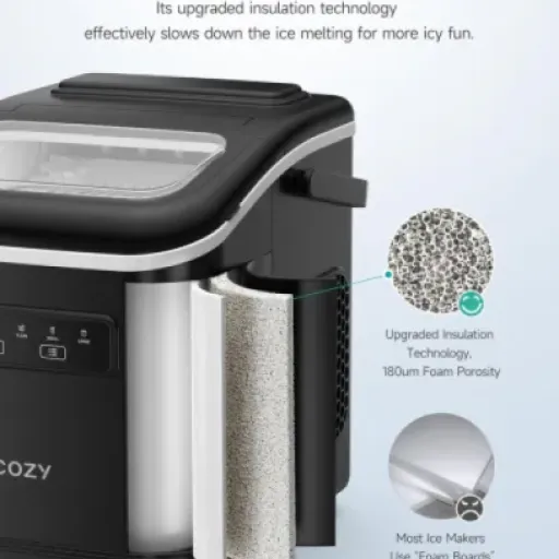 HiCOZY Ice Maker Review: compact countertop unit that finally keeps up with summer drinks