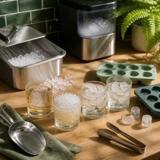 Cubed, Nugget, Crescent or Bullet: Matching Ice Shape to How You Actually Drink