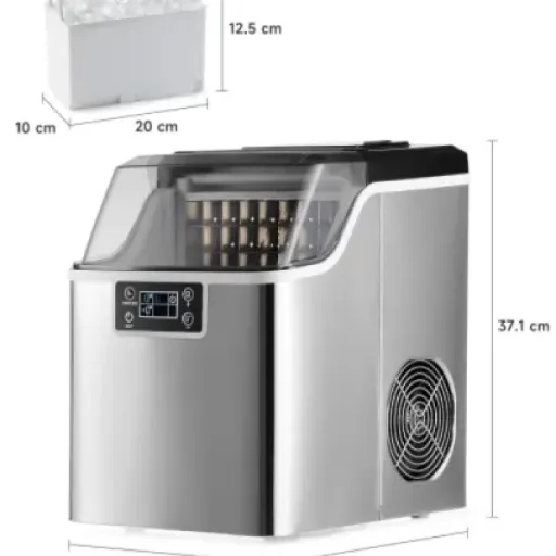 CREWORKS Countertop Ice Cube Maker Review: a compact ice workhorse that just keeps churning