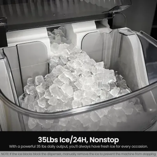 Kismile Nugget Ice Maker Review: Crunchy ice on tap without wrecking your counter space